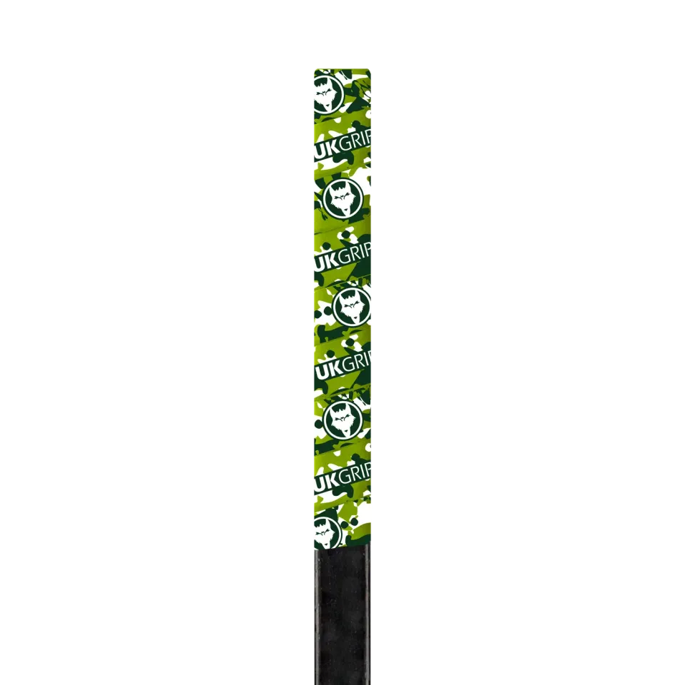 Vukgripz Camo Yellow Blitz hockeytape