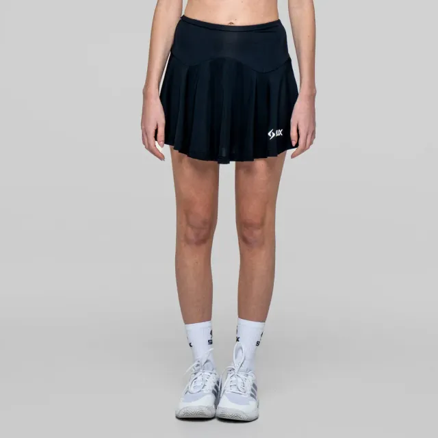 Siux Match padelnederdel sort dame elastisk