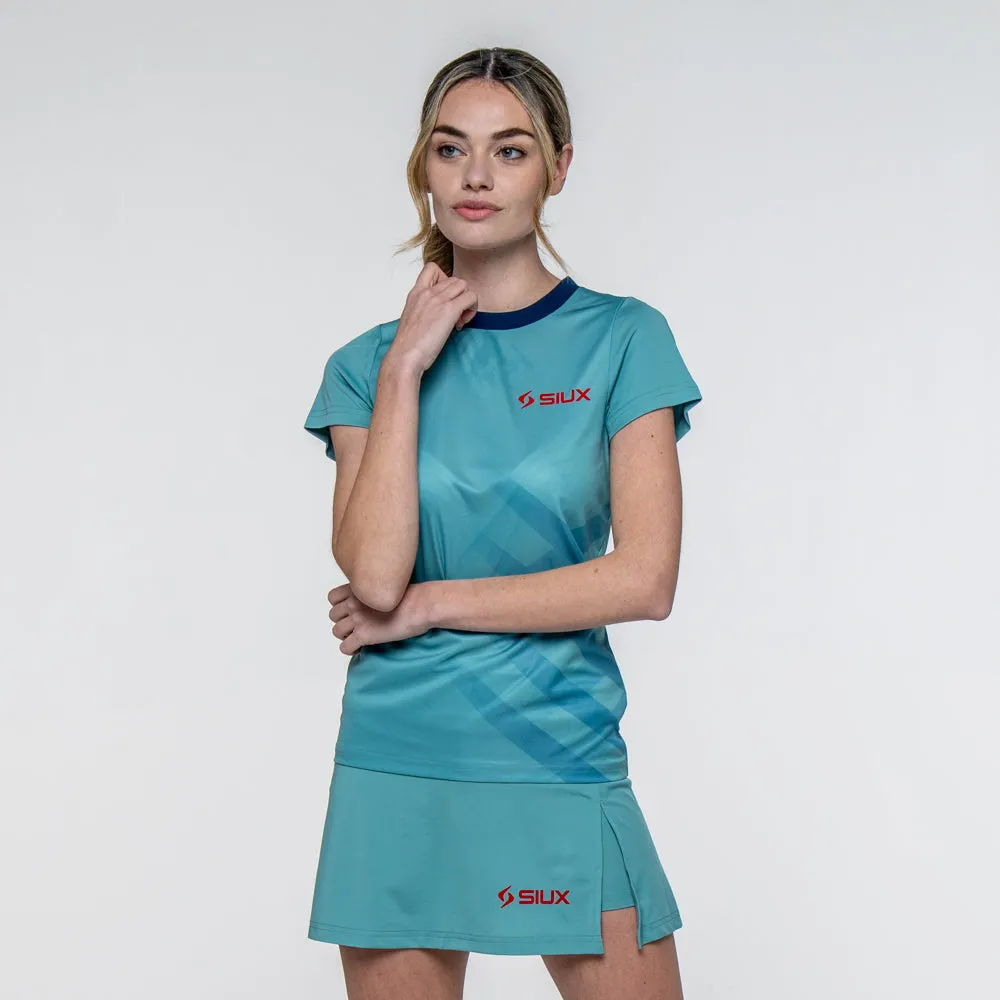 Siux Wave 26 t-shirt grøn dame åndbar