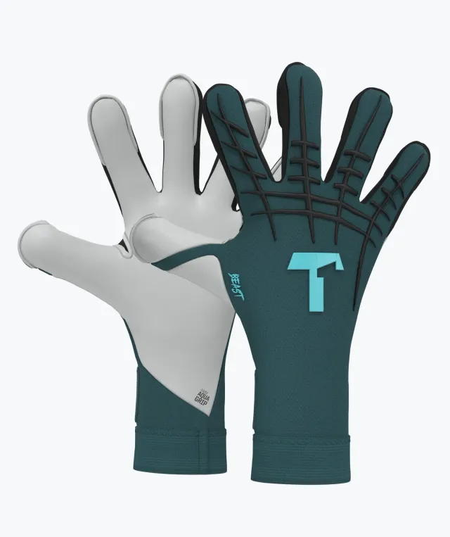 T1TAN Petrol Beast 3.0 målmandshandsker regn Aqua Grip