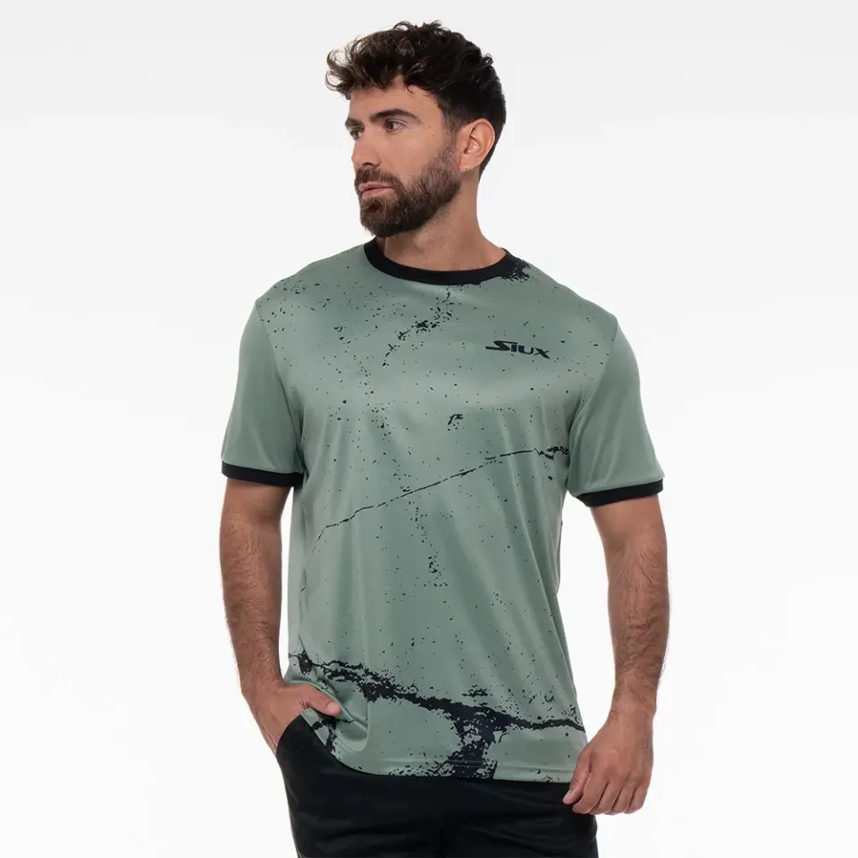 Siux Splash T-shirt herre grøn S