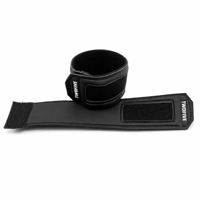 TwoFive Removable Latex Strap håndledsrem sort