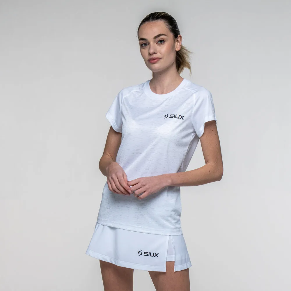 Siux Club 26 t-shirt dame hvid åndbar