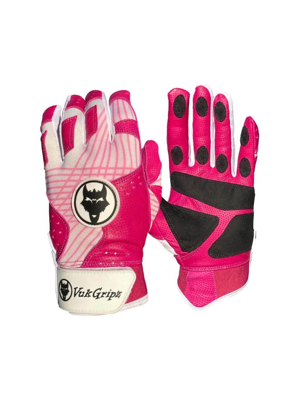 Vukgripz Prowler Pink Batting Gloves batt handske pink