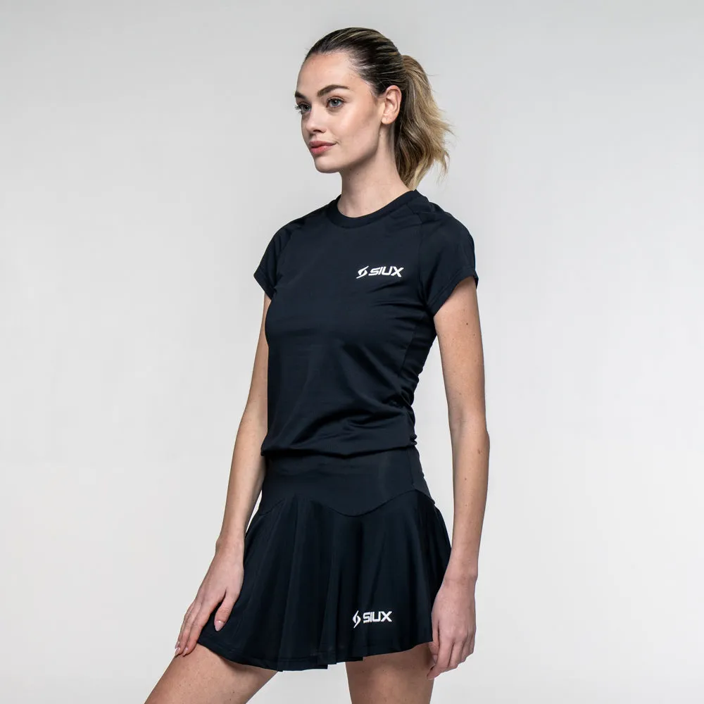 Siux Match 26 t-shirt dame sort åndbar