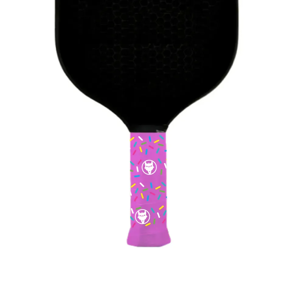 Vukgripz Pink Donut pickleball grip tape lyserød