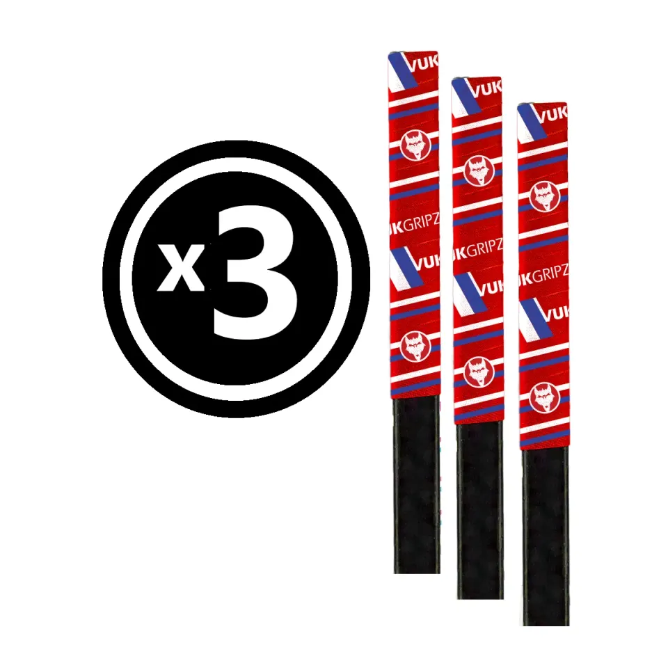 Vukgripz Mach 1 hockey tape 3-pak skridsikker