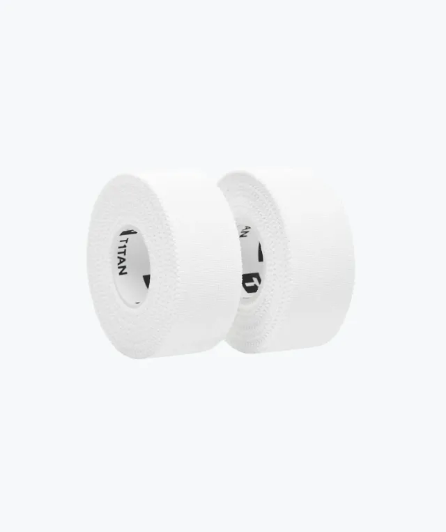 T1TAN Tape hvid sportstape 2 stk stiv