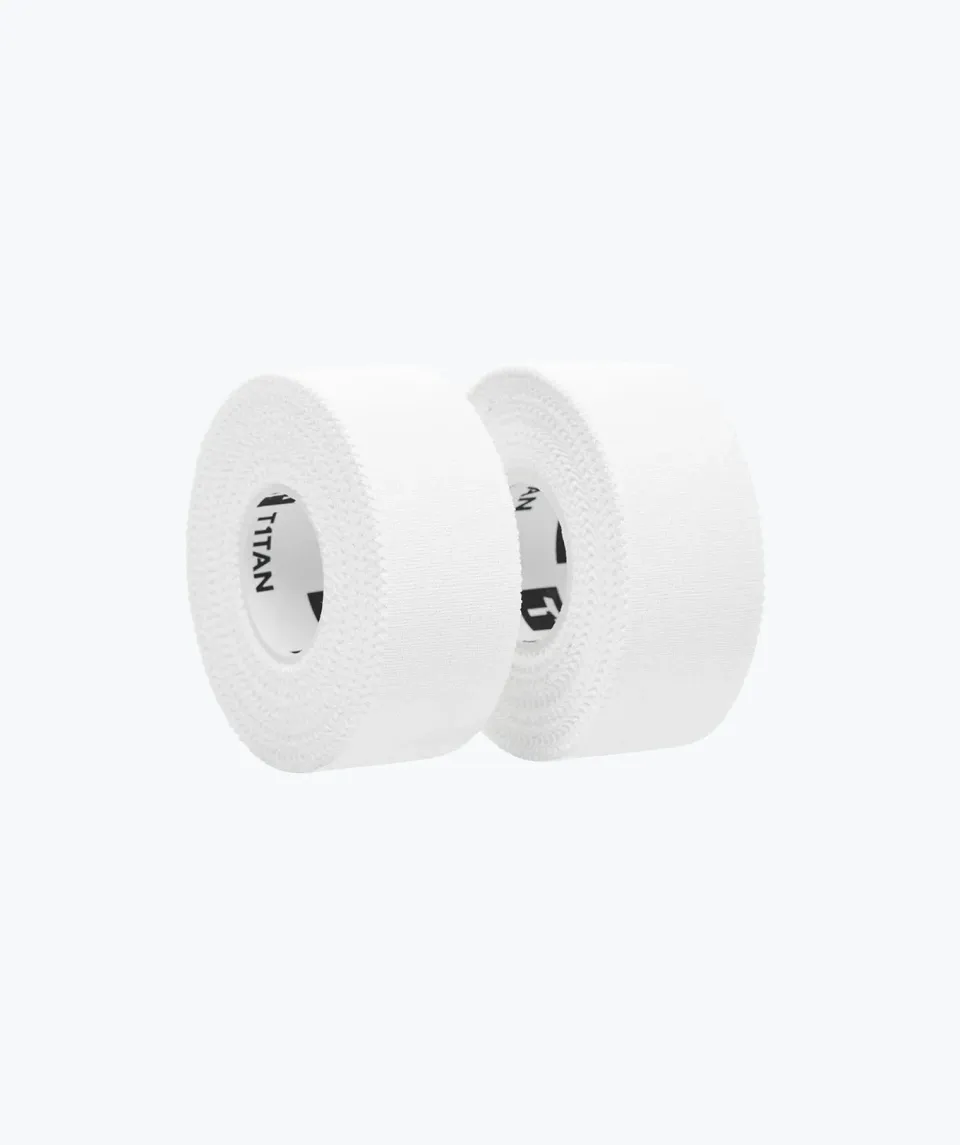 T1TAN Tape hvid sportstape 2 stk stiv