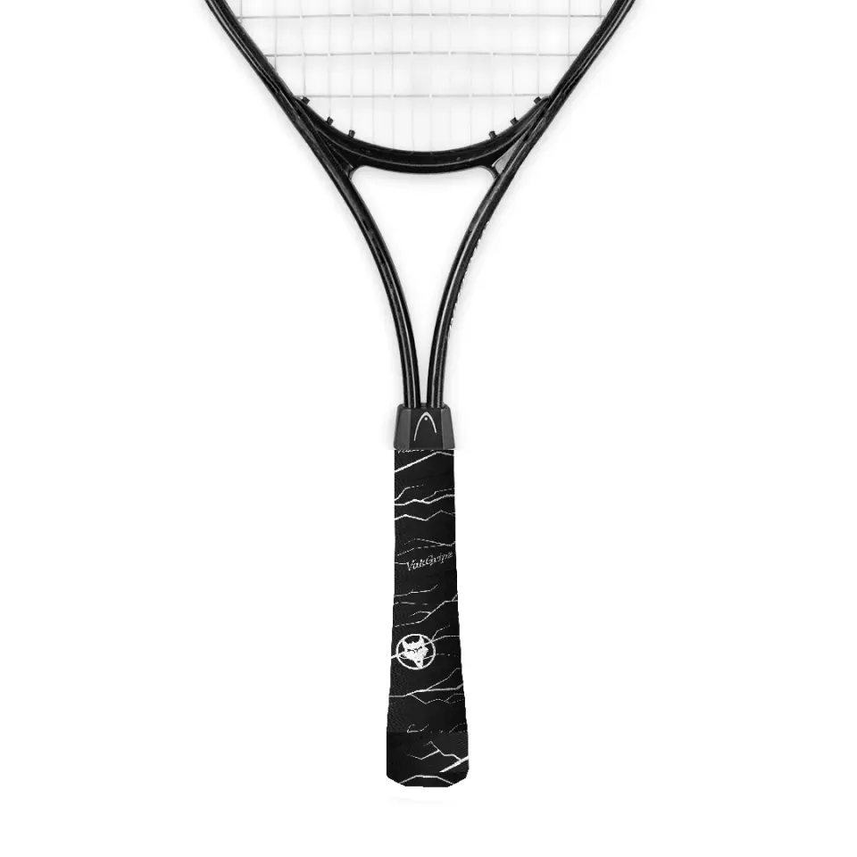 Vukgripz Black tennis overgrip sort grebtape