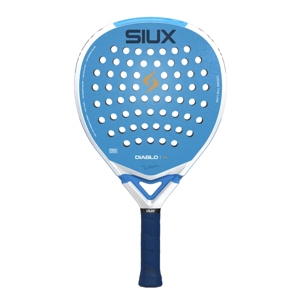 Siux Diablo Pro SE padelbat blå til angreb