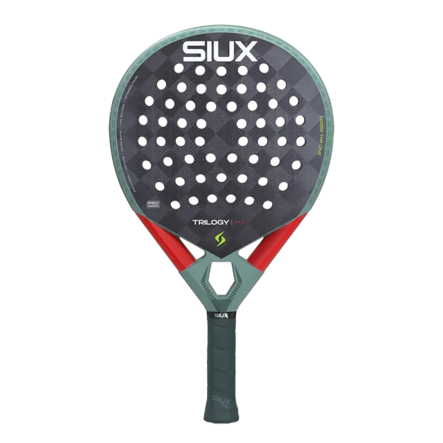 Siux Trilogy Pro 2026 padelbat ash green