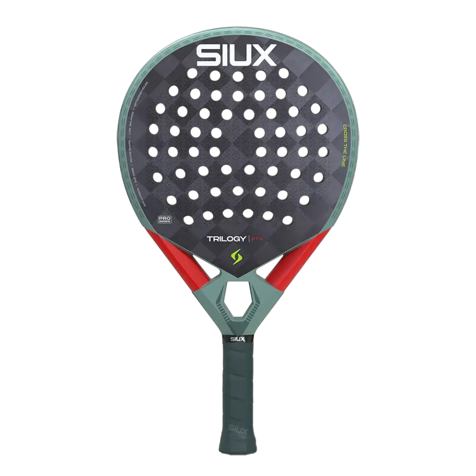 Siux Trilogy Pro 2026 padelbat ash green