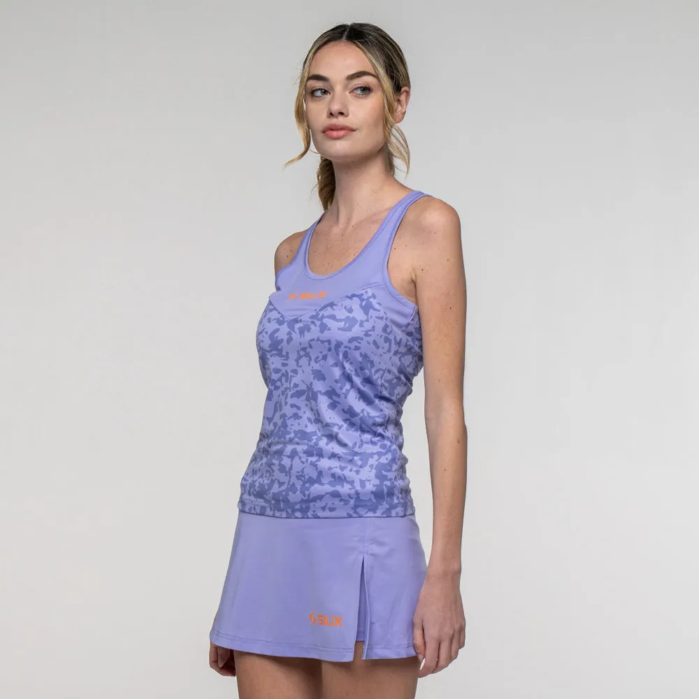 Siux Cyber 26 t-shirt dame lilla teknisk