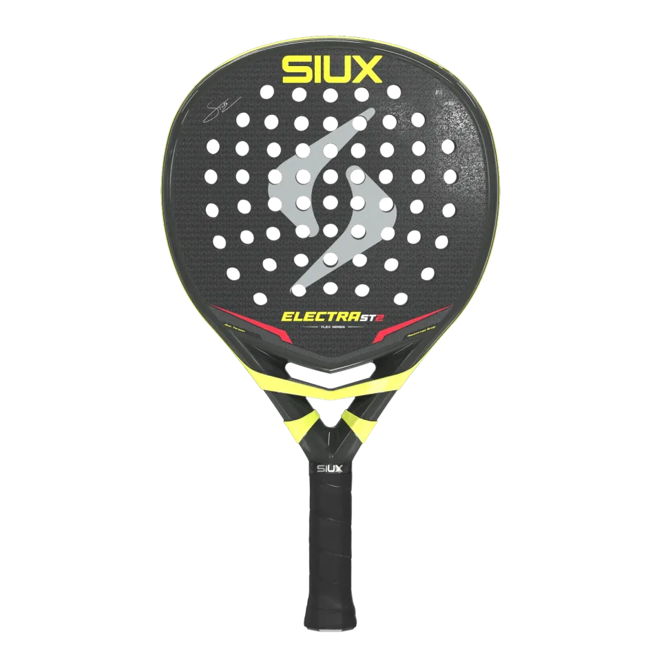 Siux Electra ST2 Flex 2026 padelbat gul kraftfuld