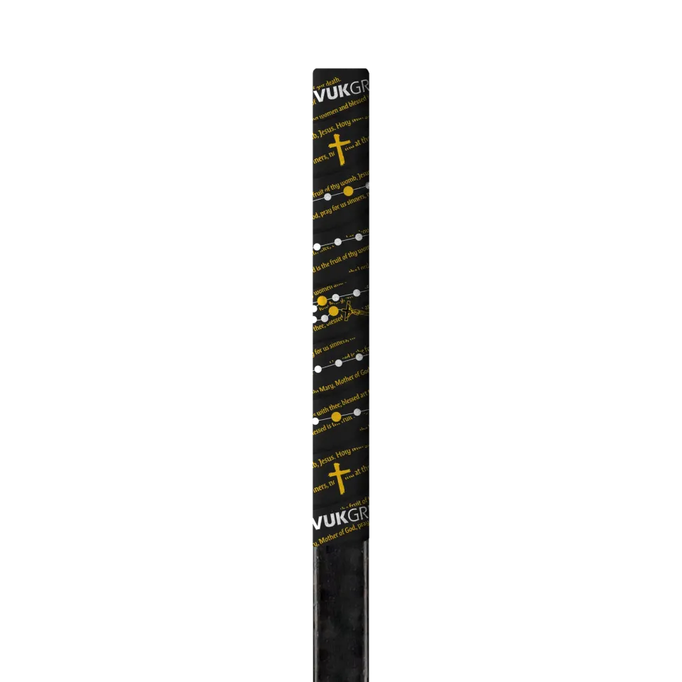 Vukgripz Faith Rosary hockeytape sort skridsikker