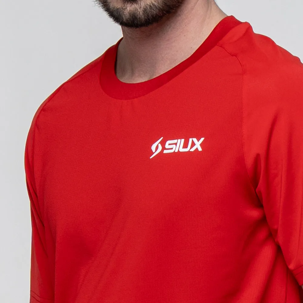 Siux Match 26 t-shirt herre rød åndbar