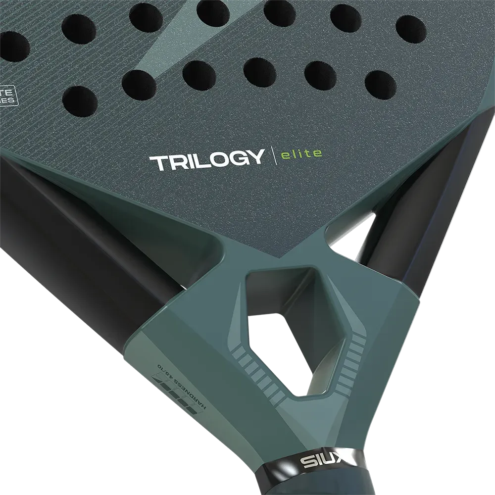 Siux Trilogy Elite 2026 padelbat grøn tolerant