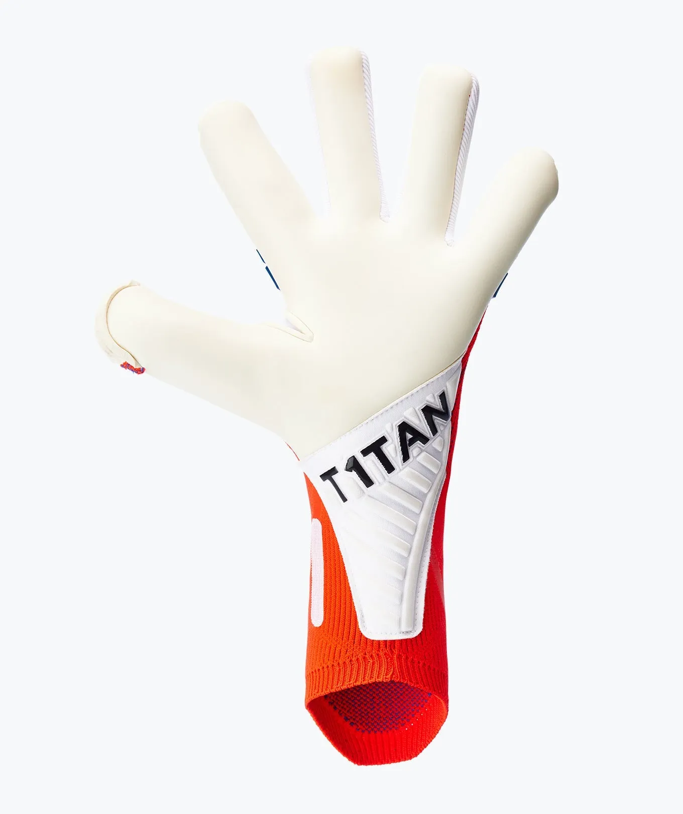 T1TAN Alien Gravity Red 2.0 målmandshandsker rød