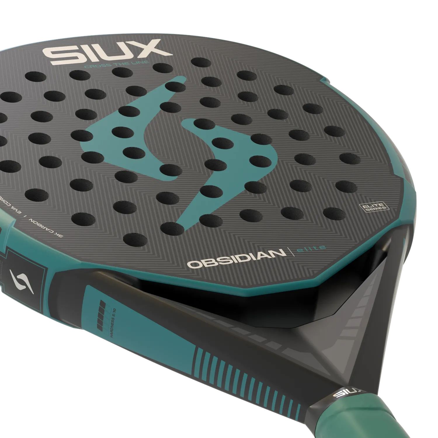 Siux Obsidian Elite 2027 padelbat grøn kontrol