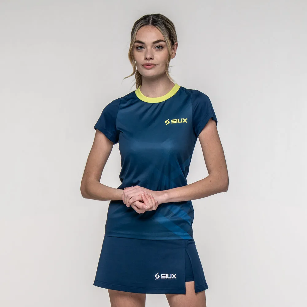 Siux Wave 26 T-shirt dame navy teknisk