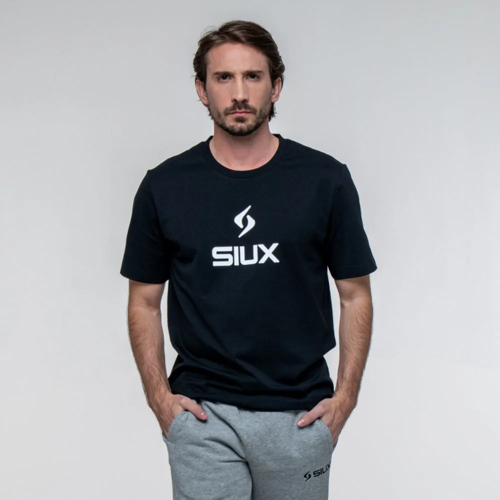 Siux Basic 26 t-shirt sort åndbar unisex