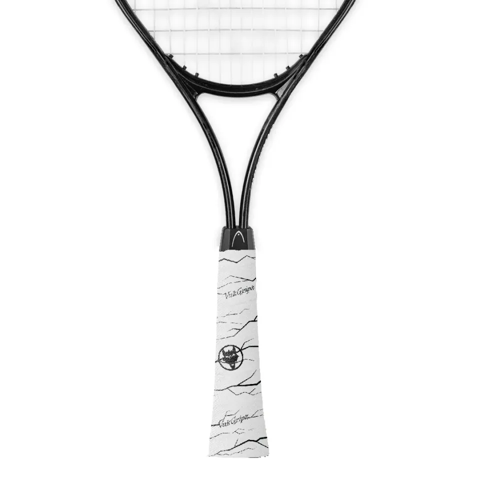 Vukgripz White tennisovergreb hvid tynd