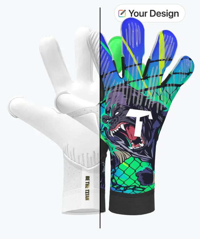 T1TAN Rebel 2.0 MyGlove målmandshandsker specialdesign