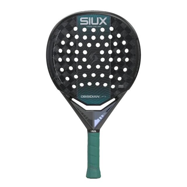 Siux Obsidian Pro 2027 Black padelbat kontrol 16K