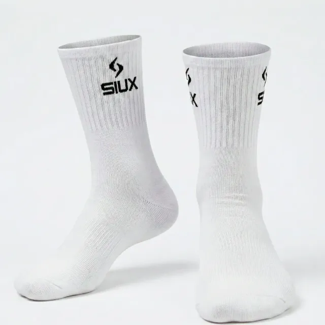Siux Basic 26 strømper 3-pak hvid høj skaft