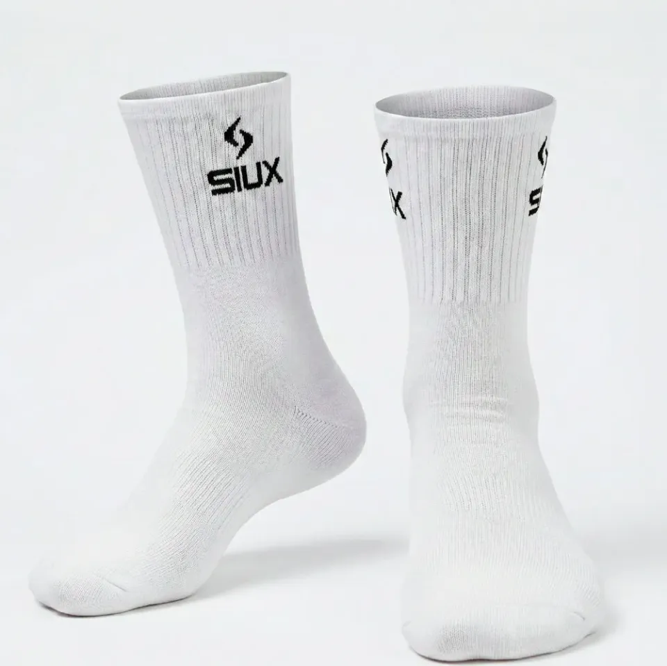 Siux Basic 26 strømper 3-pak hvid høj skaft