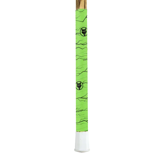 Vukgripz Pulse Lacrossetape Neongrøn Sort