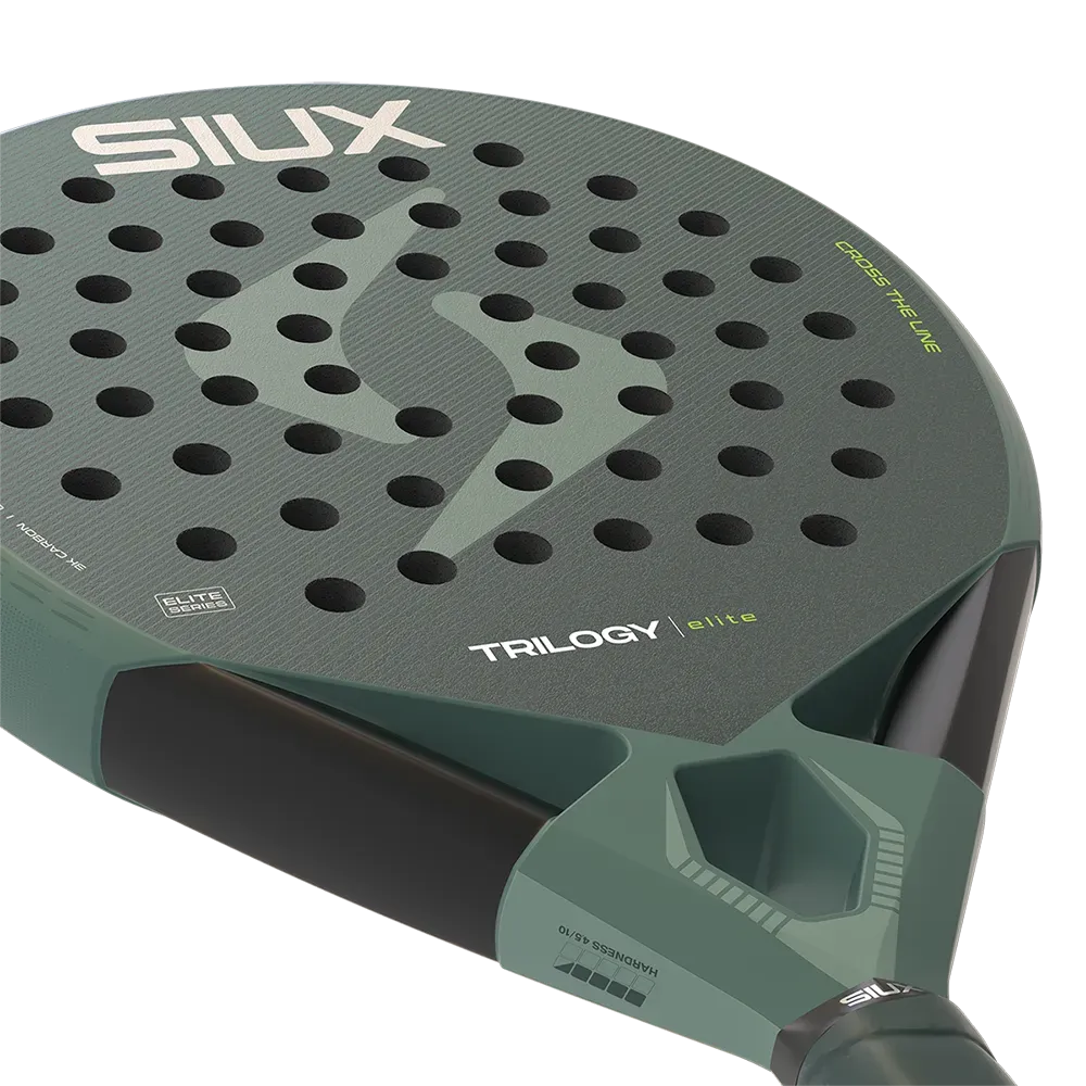 Siux Trilogy Elite 2026 padelbat grøn tolerant