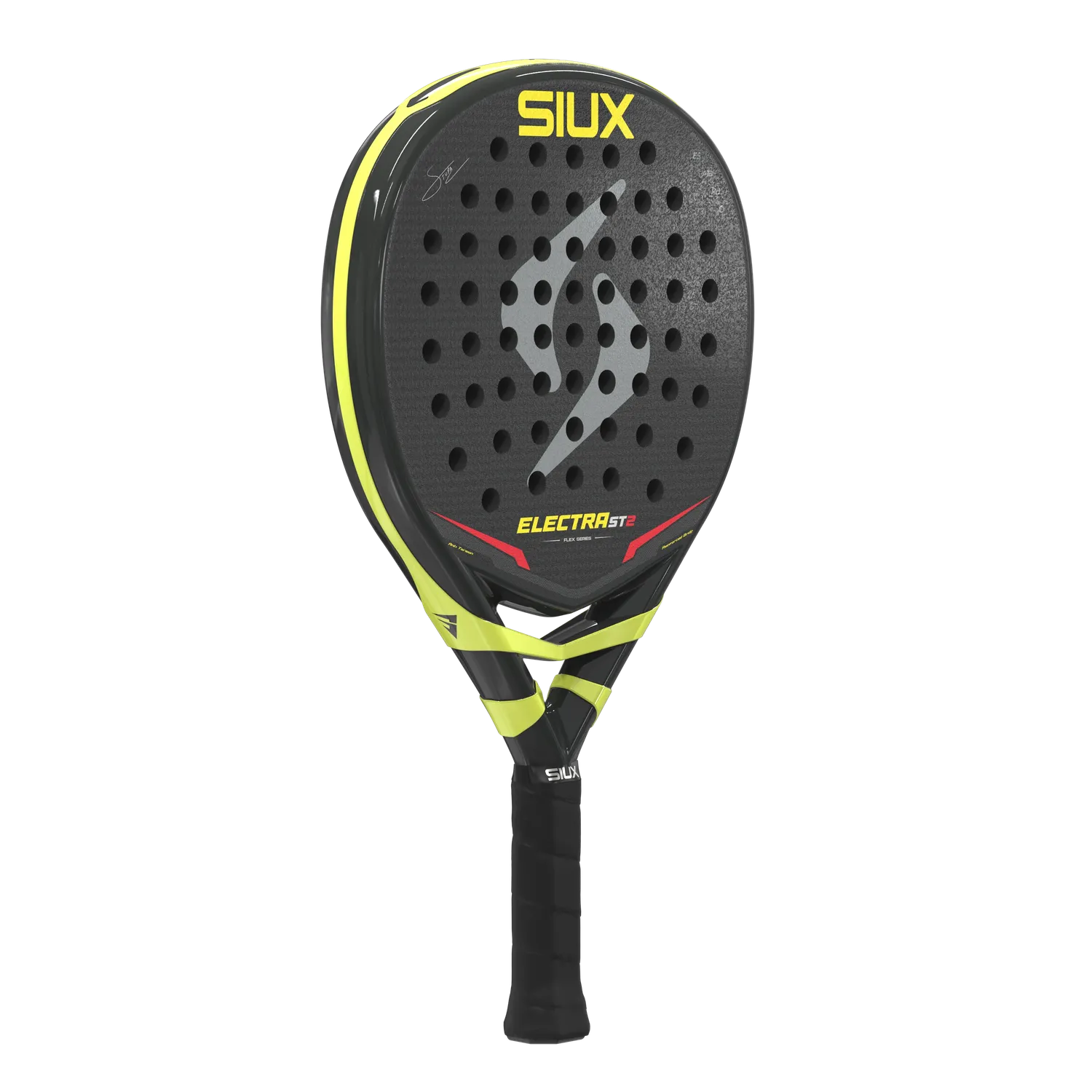Siux Electra ST2 Flex 2026 padelbat gul kraftfuld