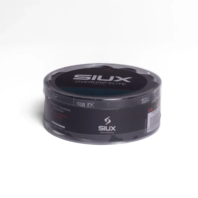 Siux Elite overgrip 30 stk hvid/sort svedabsorberende