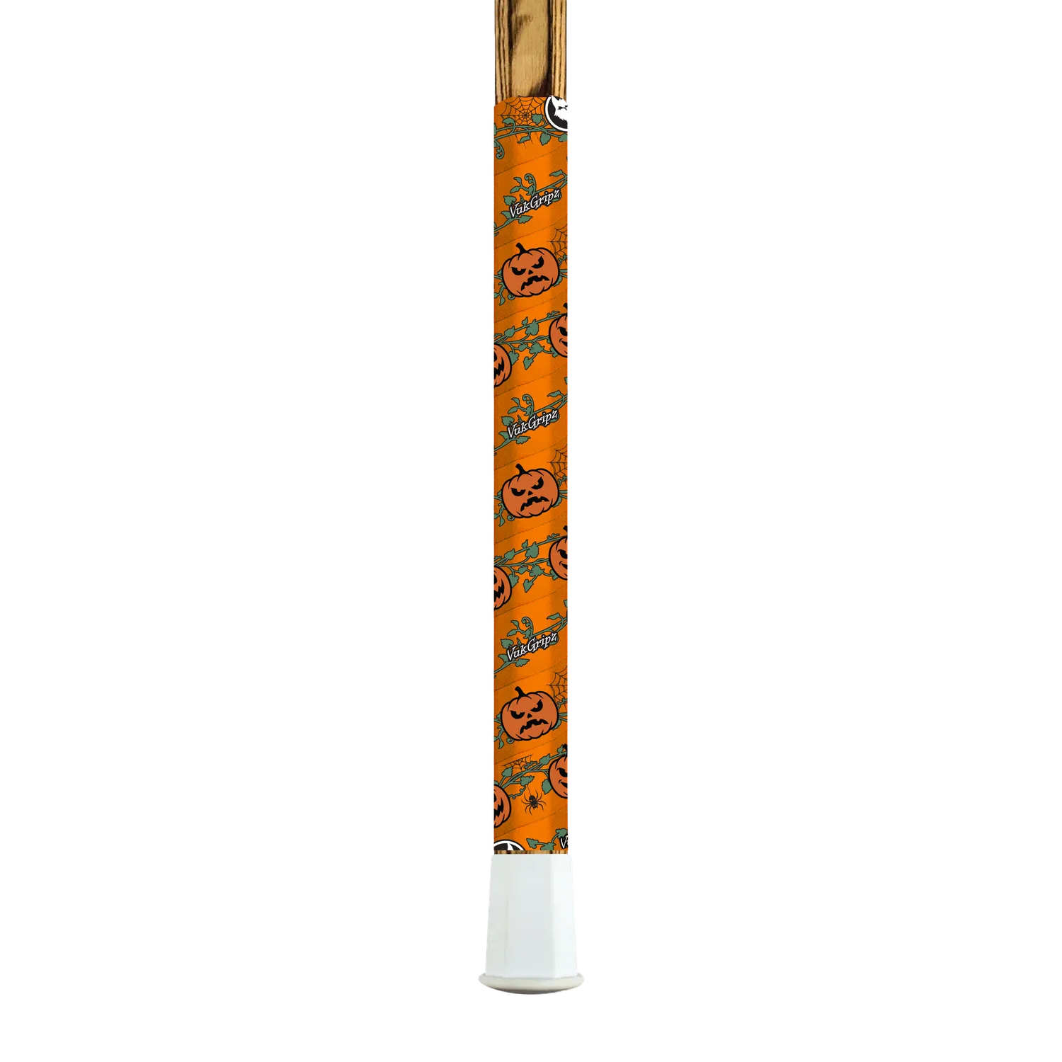 Vukgripz Angry Pumpkin lacrosse grip orange skridsikker