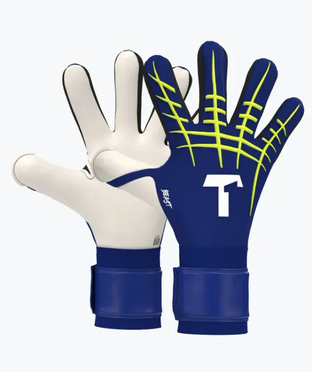 T1TAN Beast 3.0 Blue målmandshandsker fingersikring