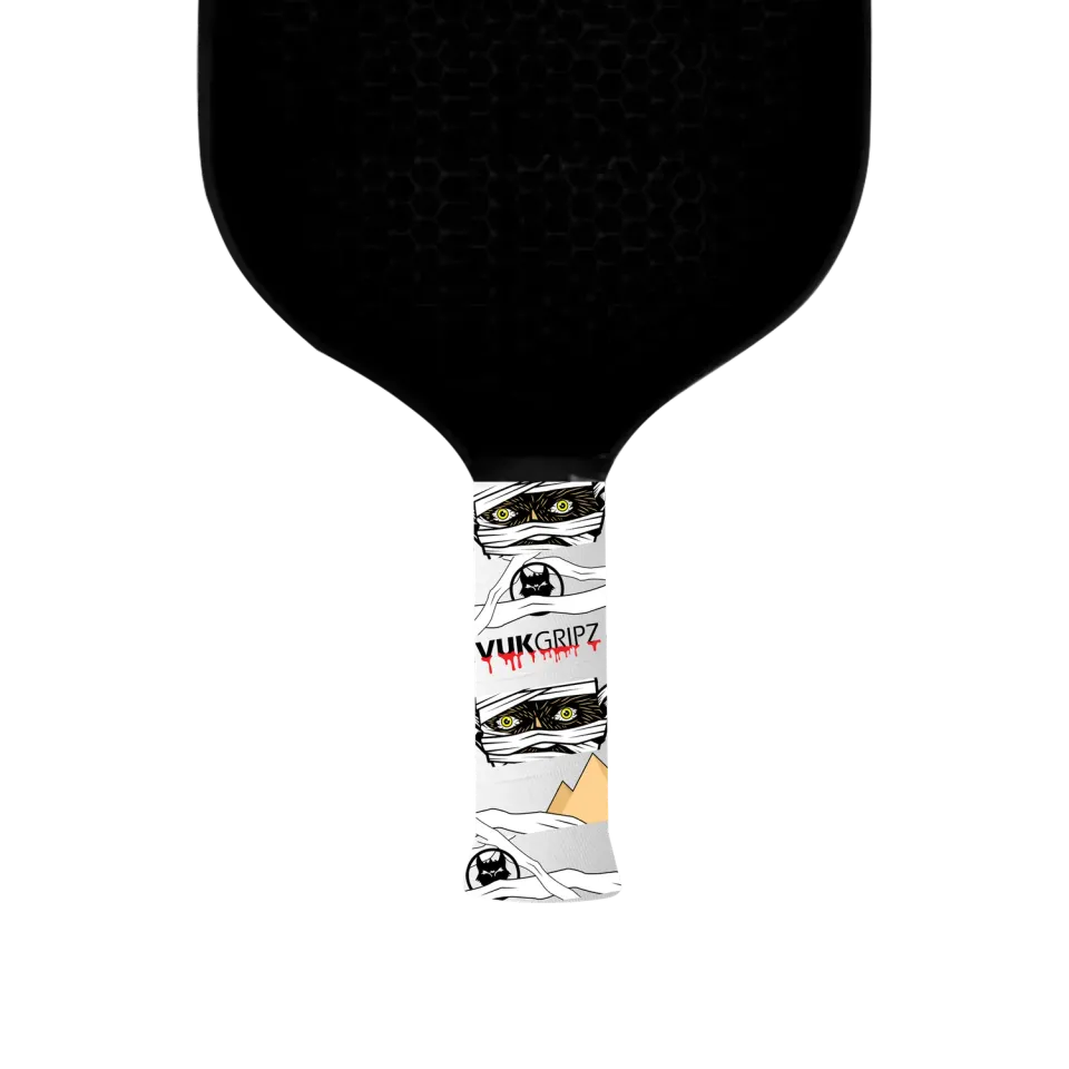 Vukgripz Mummy pickleballgrip gul halloween
