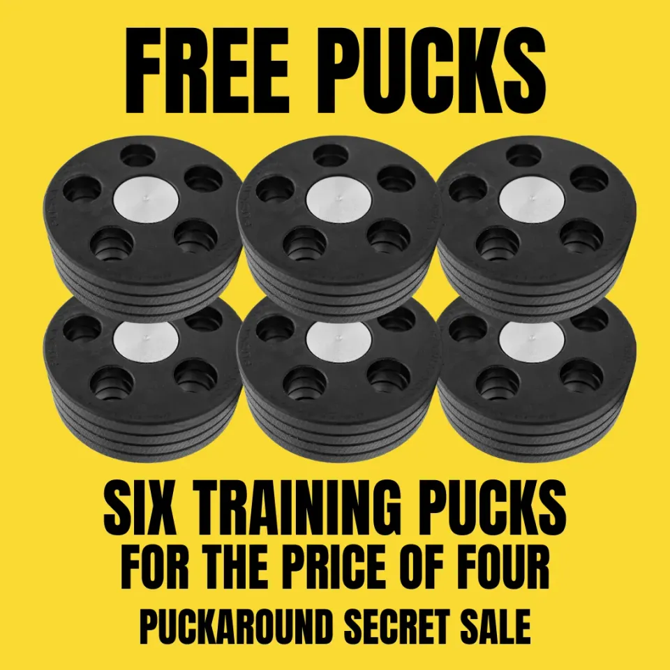 Hockey Wrap Around Puckaround træningspuck 6-pak off-ice