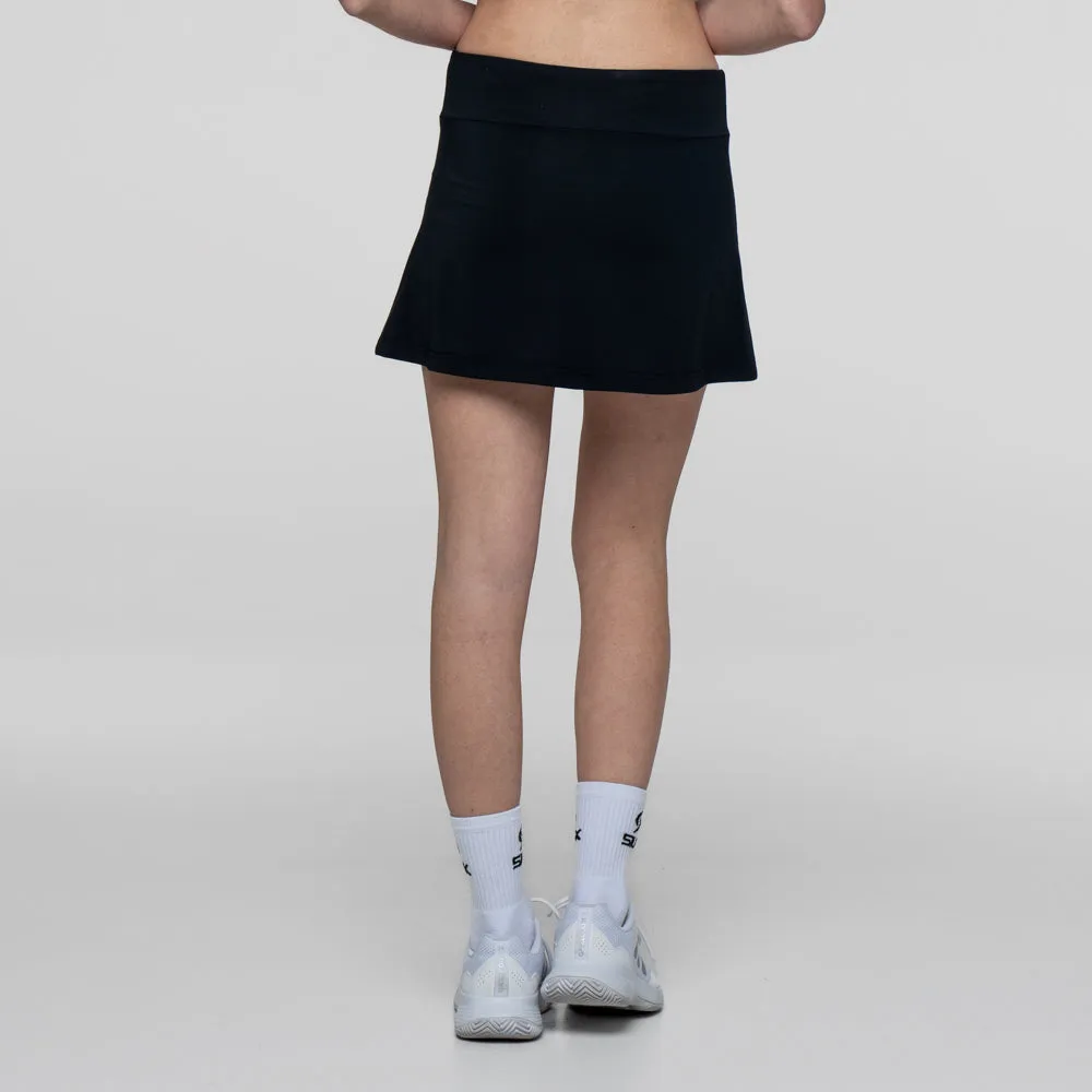 Siux Club 26 nederdel sort dame med indershorts