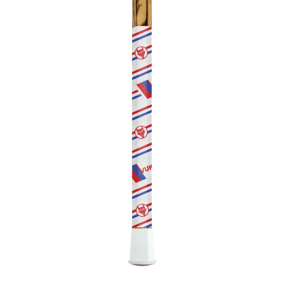 VukGripz Mach 1 lacrossetape hvid USA vejrbestandig