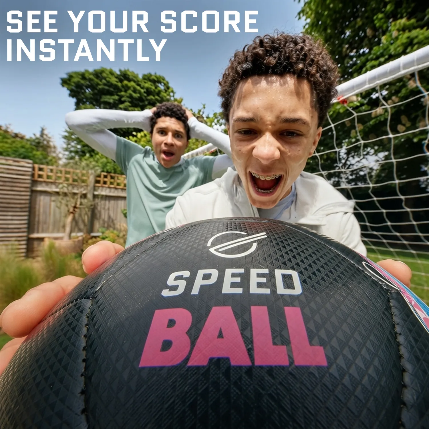 Strikesphere Speed Ball fodbold med powermåler