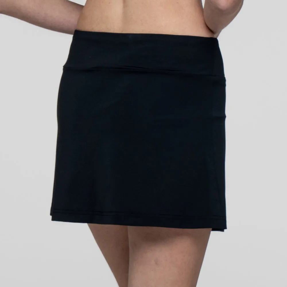 Siux Club 26 nederdel sort dame med indershorts