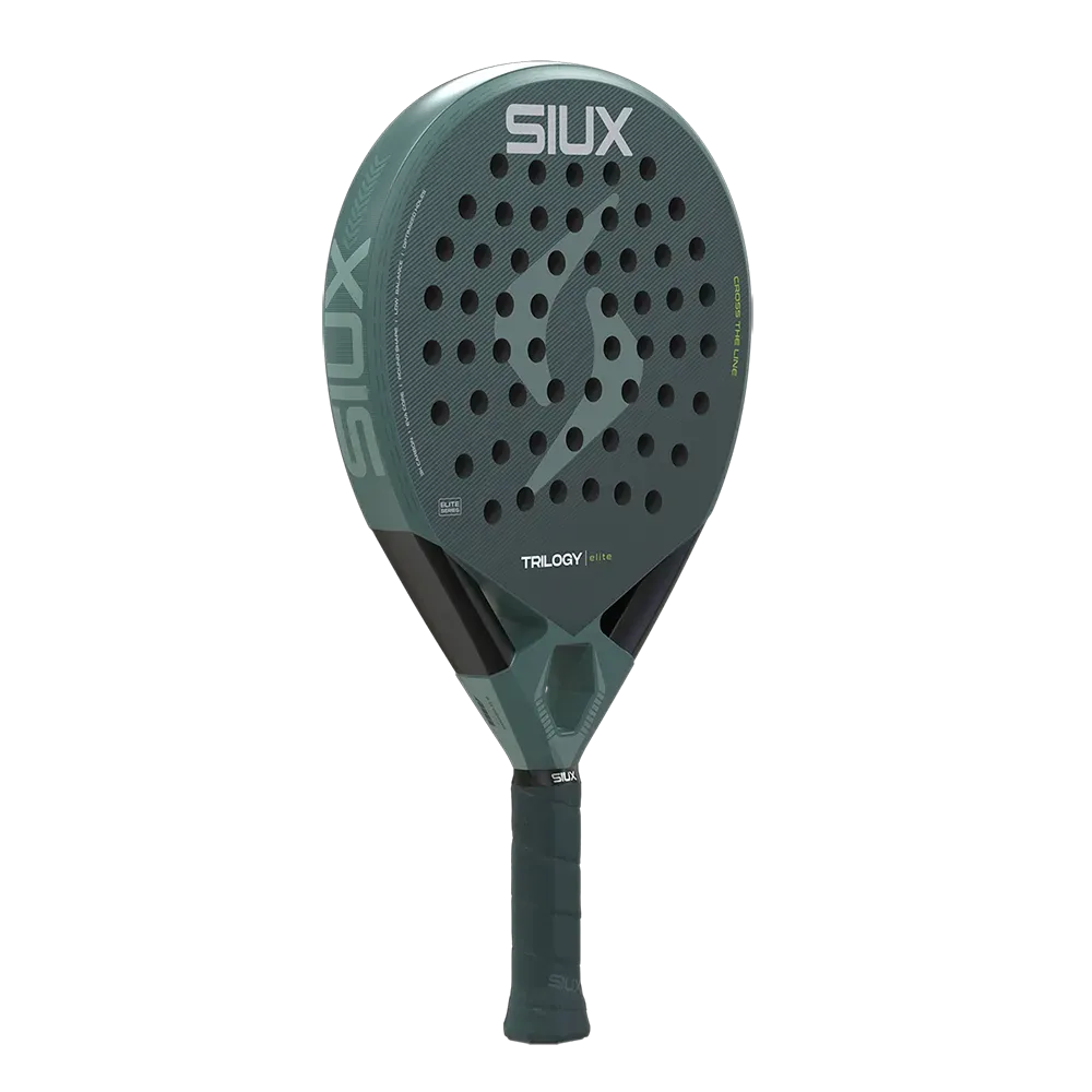 Siux Trilogy Elite 2026 padelbat grøn tolerant