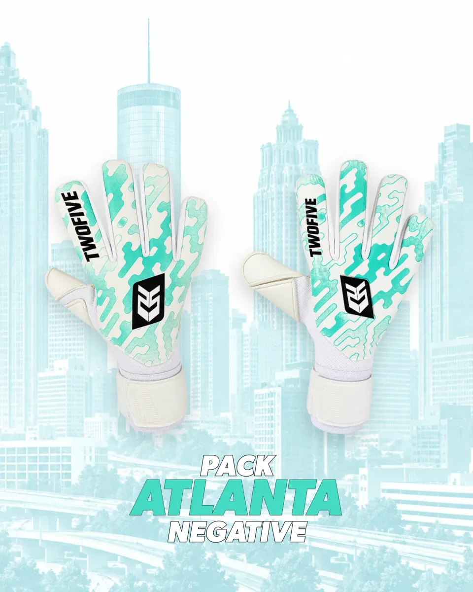 TwoFive Atlanta Negative målmandshandsker pakke 2 par