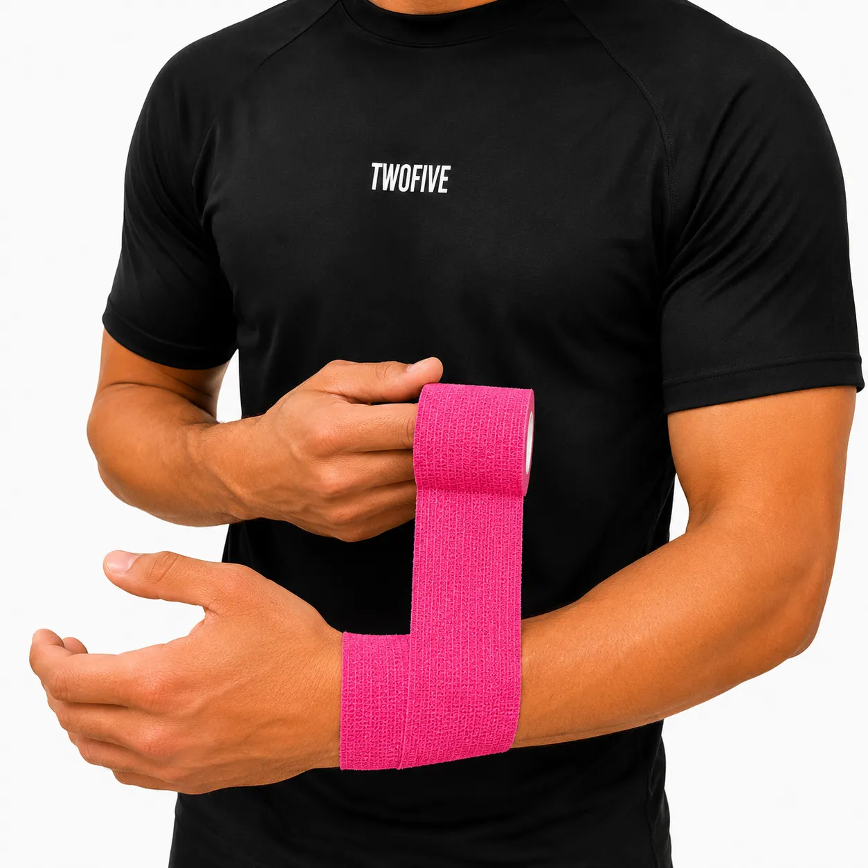TwoFive Goalkeeper Tape håndledstape hvid