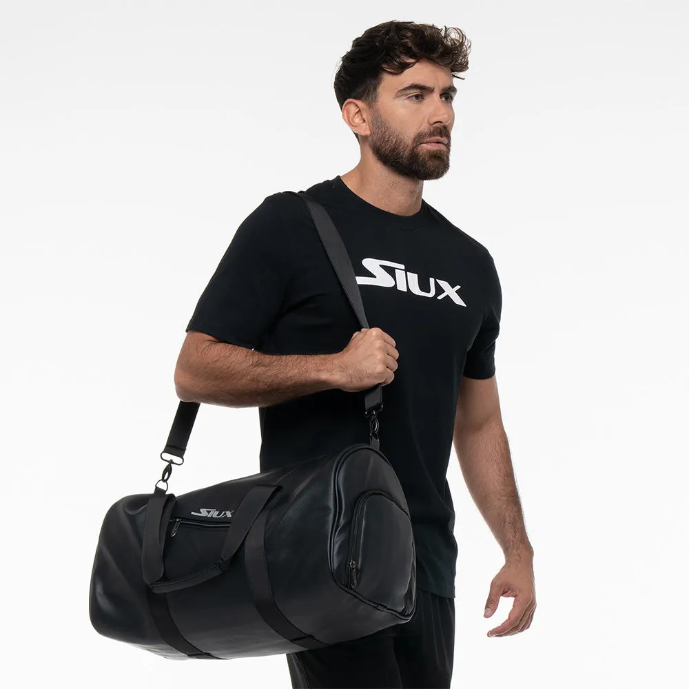 Siux bomuld t-shirt sort M bomuldstrøje til padel