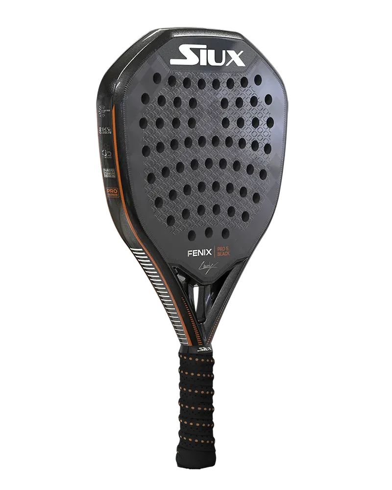Siux Fenix Pro 5 padelbat sort til øvede