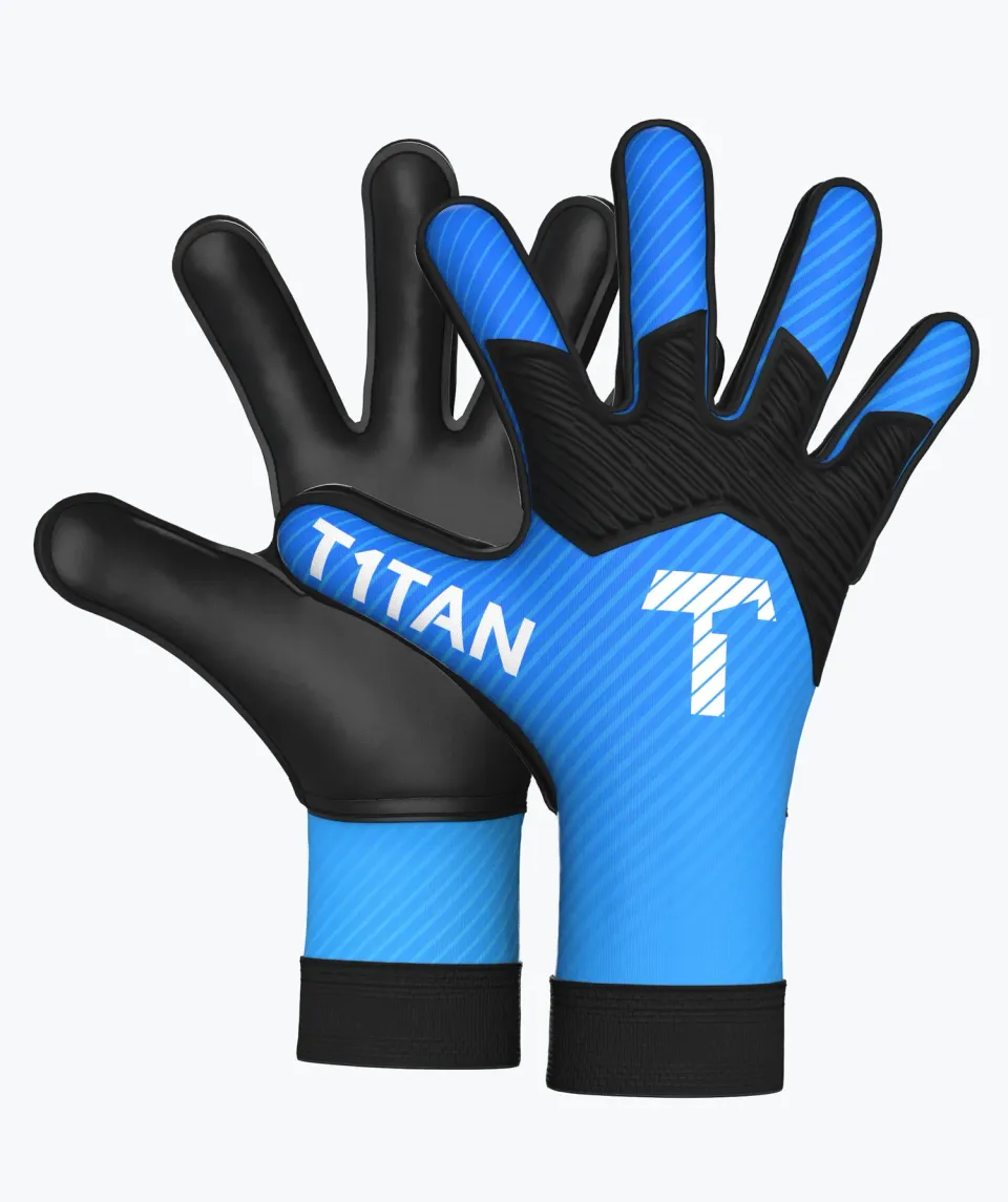T1TAN Arox 1.0 Blue Junior målmandshandsker str 5