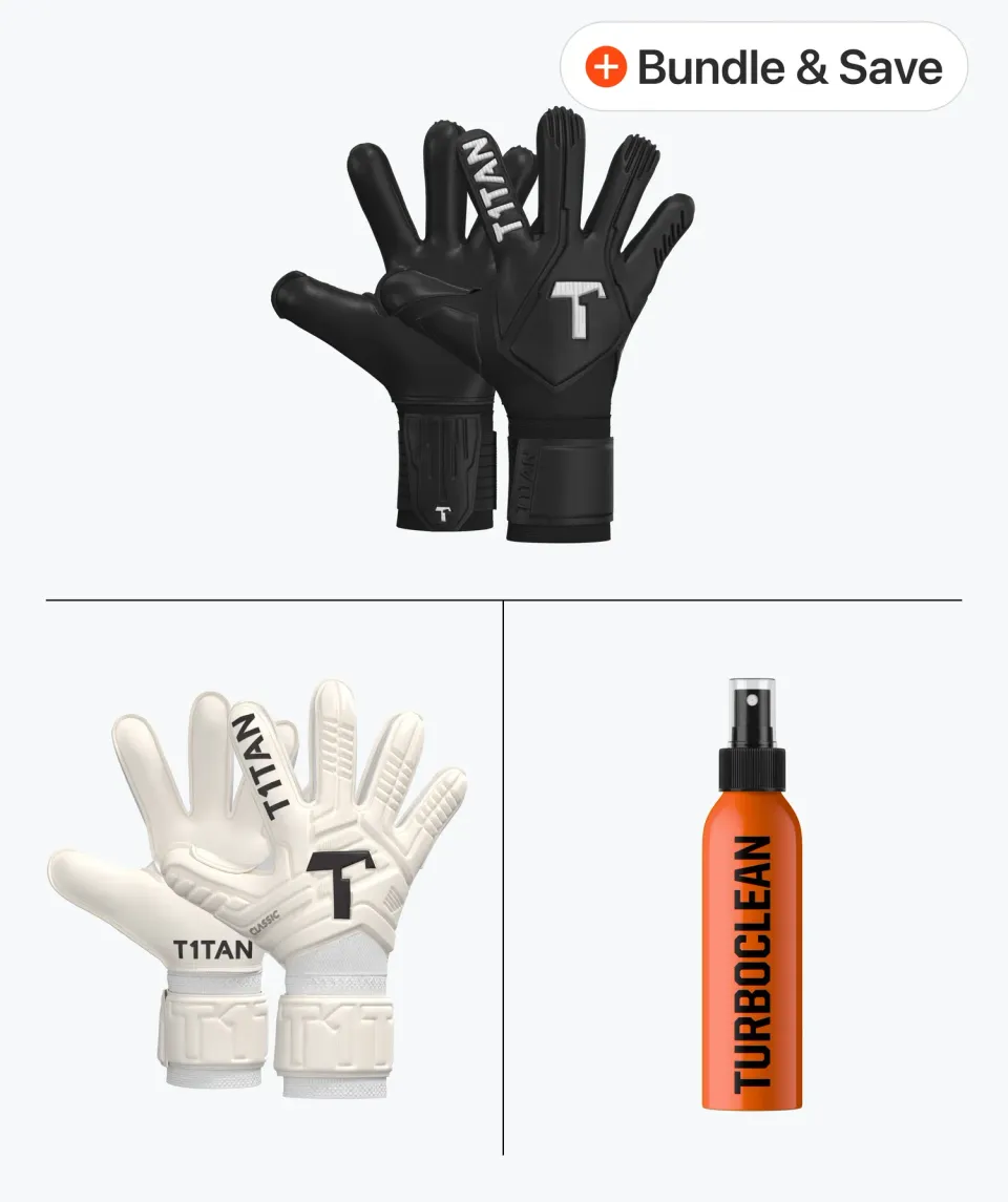 T1TAN Legend 1.0 Classic 1.0 handskesæt med spray greb